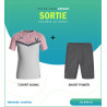 PACK ENFANT TEE SHIRT ET SHORT ICONIC