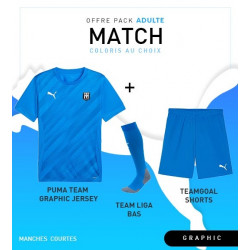 Pack Training Adulte PUMA EVOSTRIPE – Haut + Pantalon + Sac à dos teamGOAL