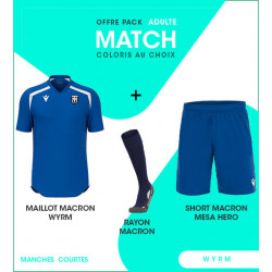 Offre Pack Match Adulte WYRM – Maillot + Short + Chaussettes