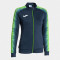Veste femme Elite XI bleu marine vert fluo