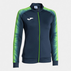 Veste femme Elite XI bleu marine vert fluo