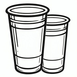 Goblet PVC - Personnalisation digitale 25 - 33 CL