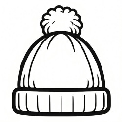 Bonnet tricoté personnalisé