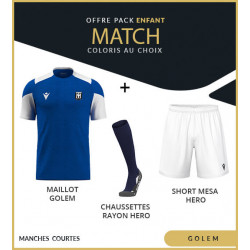 Pack Hero Match Mc Golem pour enfants