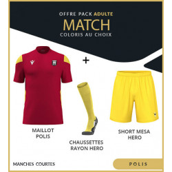 Pack Hero Match MC Polis pour homme