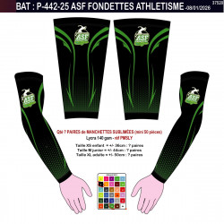 Boutique – Manchettes Mixte ASF Athlétisme
