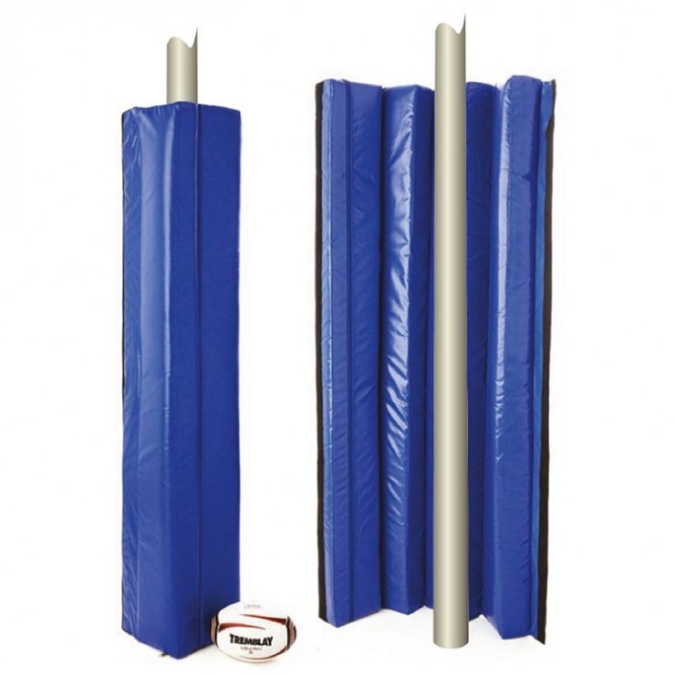 Kit 6 Protections Pour Poteaux De Trampoline - Housses En Plastique Durable Noir, 7.3 X 3 X 3 Cm